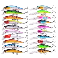 Fishing Lure Set Fishing Hard Bait Mini Minnow Floating